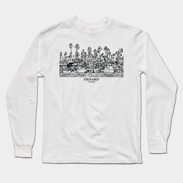 Oxnard - California Long Sleeve T-Shirt by Lakeric